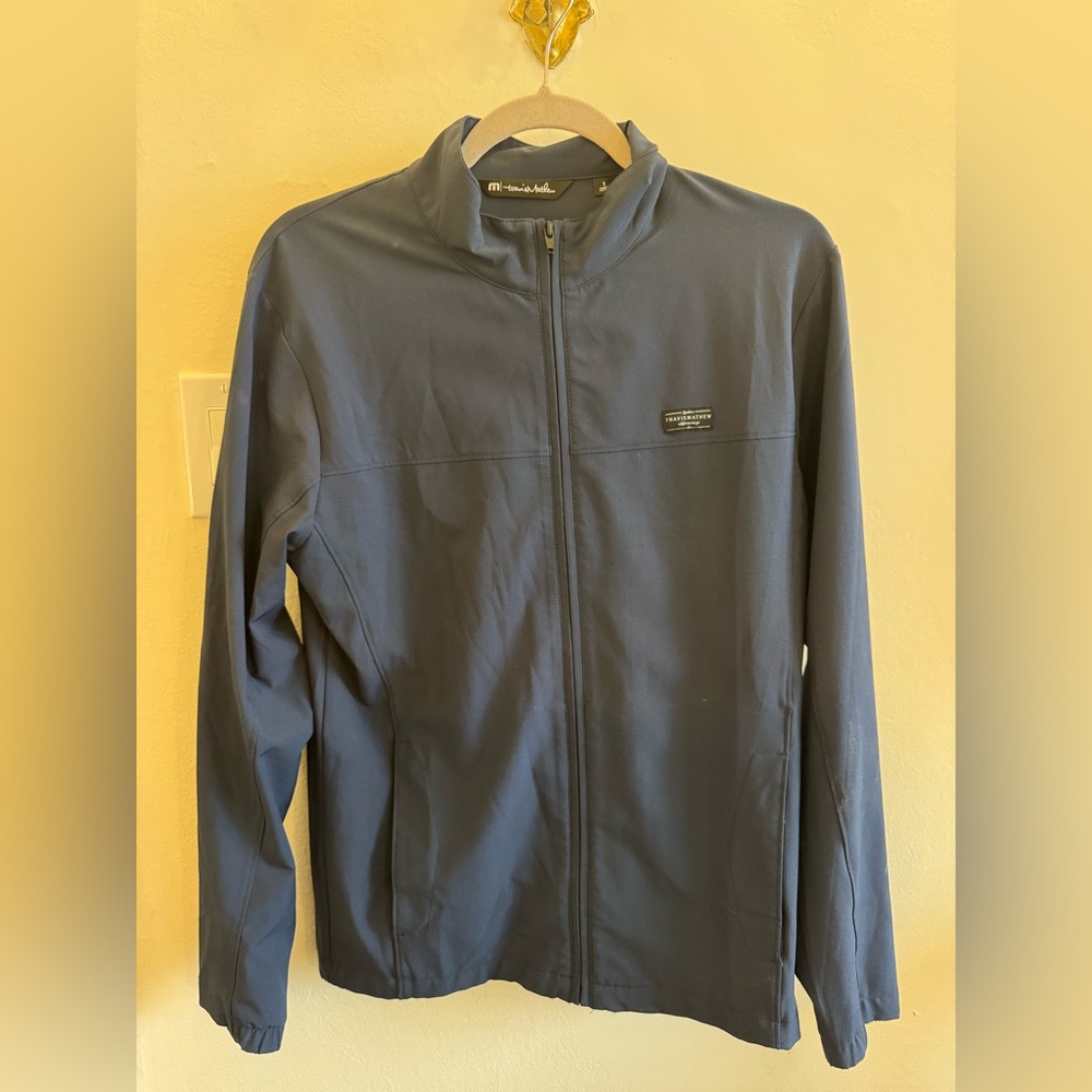 Travis Mathew Men's Blue Jacket